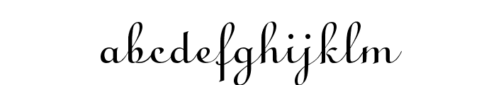 Oldscript Font LOWERCASE