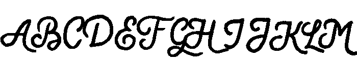Old Standard Regular Font UPPERCASE