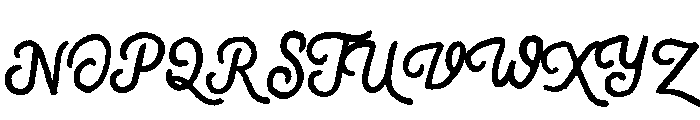 Old Standard Regular Font UPPERCASE