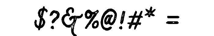 Old Standard Vintage Font OTHER CHARS