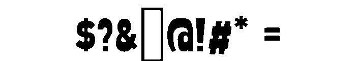 Old West Regular Font OTHER CHARS