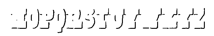 Old West Shadow Font UPPERCASE