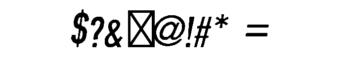 Old West Spaghetti Regular Italic Font OTHER CHARS
