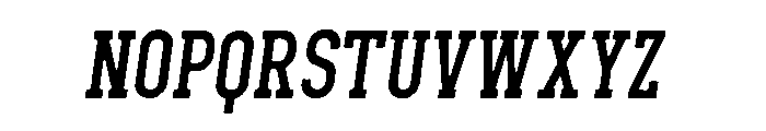 Old West Spaghetti Regular Italic Font LOWERCASE