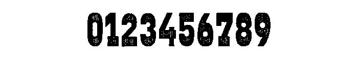 Old West Stripes Font OTHER CHARS