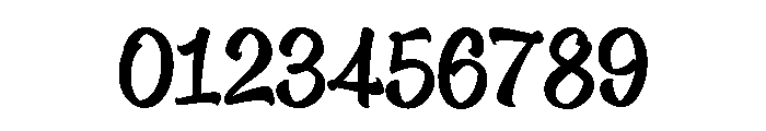 Oldskool Script Regular Font OTHER CHARS
