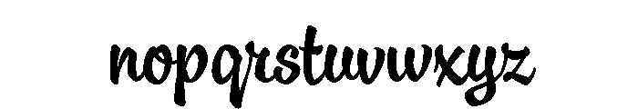 Oldskool Script Regular Font LOWERCASE