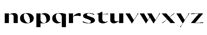 Olivette Bold Font LOWERCASE