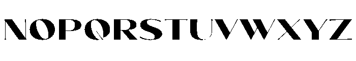 Olivette Extra Bold Font UPPERCASE