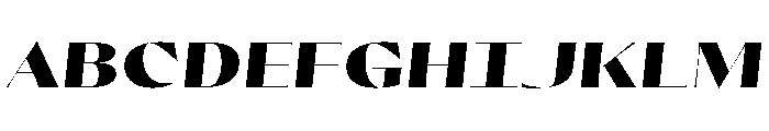 Olivette Heavy Italic Font UPPERCASE