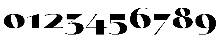 Olivette Heavy Font OTHER CHARS
