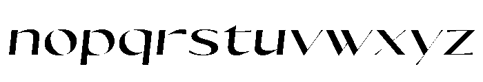 Olivette Light Italic Font LOWERCASE
