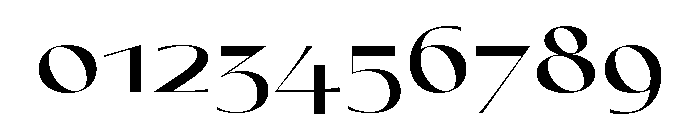 Olivette Light Font OTHER CHARS