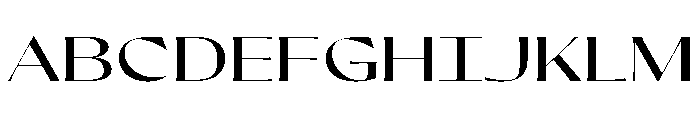 Olivette Light Font UPPERCASE
