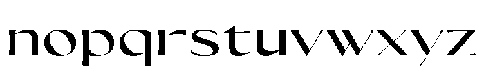 Olivette Light Font LOWERCASE