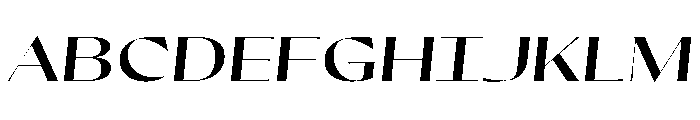 Olivette Regular Italic Font UPPERCASE