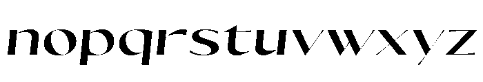 Olivette Regular Italic Font LOWERCASE