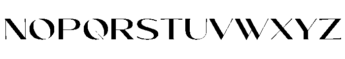 Olivette Regular Font UPPERCASE