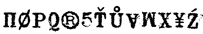 Ollivette Elite Regular Font UPPERCASE