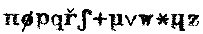 Ollivette Elite Regular Font LOWERCASE