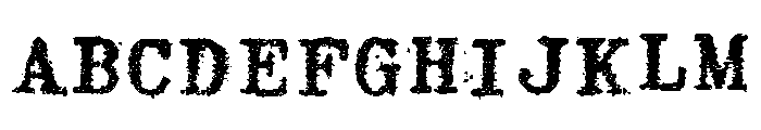 Ollivette Regular Font UPPERCASE
