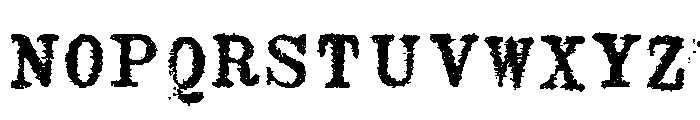 Ollivette Regular Font UPPERCASE