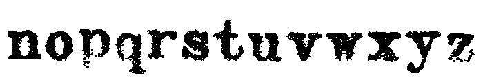 Ollivette Regular Font LOWERCASE