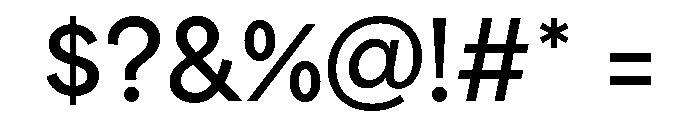 Omnes Variable Bold Font OTHER CHARS