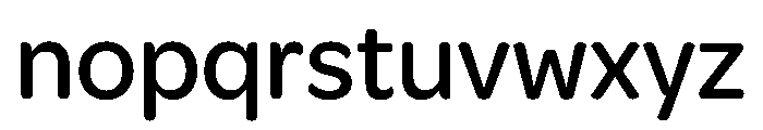 Omnes Variable Medium Font LOWERCASE