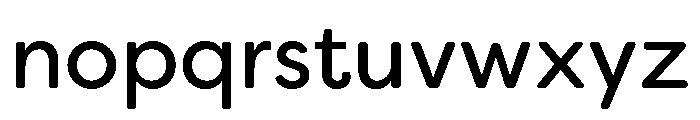 Omnes Variable Regular Font LOWERCASE