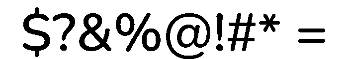 Omnes Variable Semibold Font OTHER CHARS