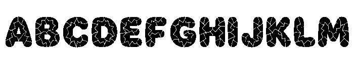 Omari Regular Font UPPERCASE