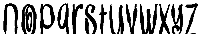 Omiensa Font LOWERCASE
