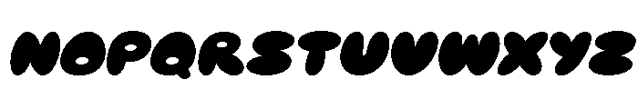Omply Oblique Font UPPERCASE