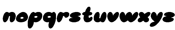 Omply Oblique Font LOWERCASE