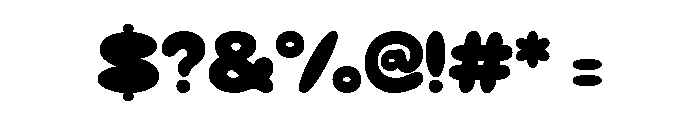 Omply Regular Font OTHER CHARS