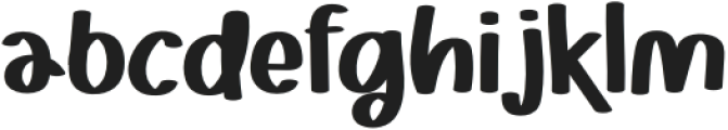 OMAKASE Regular otf (400) Font LOWERCASE