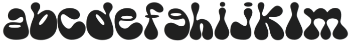 OMFUG Retro otf (400) Font LOWERCASE