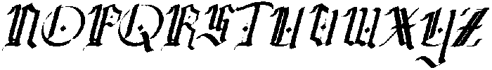 Omerta-Italic otf (400) Font UPPERCASE