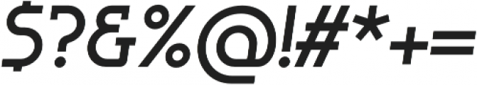 Omni Serif Bold Slanted otf (700) Font OTHER CHARS