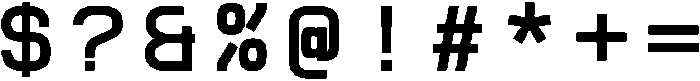 Omnigenus-Bold otf (700) Font OTHER CHARS