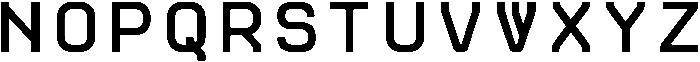 Omnigenus-Bold otf (700) Font UPPERCASE