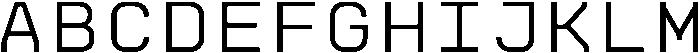 Omnigenus Light otf (300) Font UPPERCASE