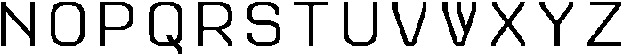 Omnigenus Light otf (300) Font UPPERCASE