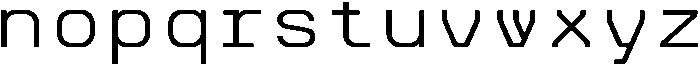 Omnigenus Light otf (300) Font LOWERCASE