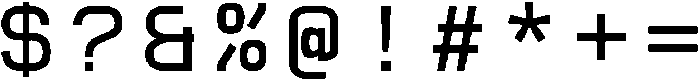 Omnigenus Medium otf (500) Font OTHER CHARS