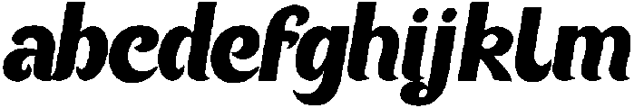 Omoito Decorative Playful Sans  Italic otf (400) FONT