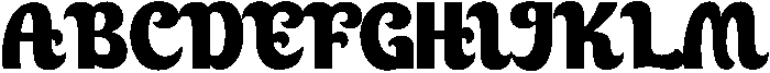 Omoito Decorative Playful Sans  Regular otf (400) Font UPPERCASE