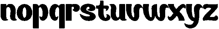 Omoito Decorative Playful Sans  Regular otf (400) Font LOWERCASE