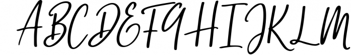 Omarta - Signature Font Font UPPERCASE